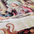 Covor mătase Cina cea de Taină 80x120 covor persan din mătase viscoasă