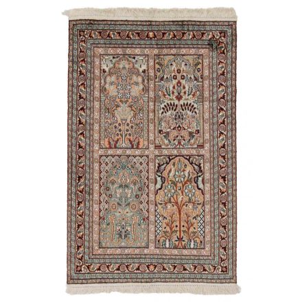 Covor Mătase persan Kashmir Silk 78x120 covor oriental lucrat manual pentru dormitor