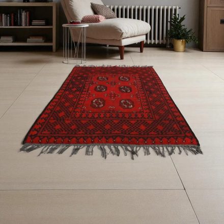Covor afgan din lână Aqchai 74x113 covor manual pentru living sau dormitor