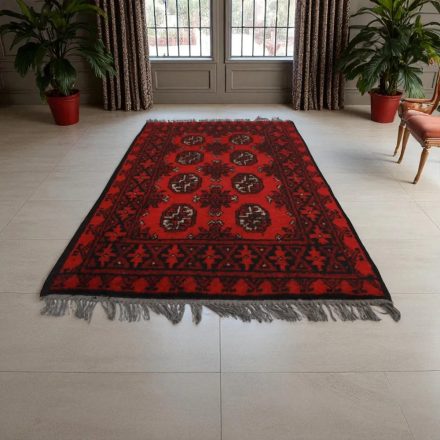 Covor afgan din lână Aqchai 70x112 covor manual pentru living sau dormitor