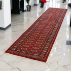 Covor traversa Bukhara 81x366 covor pakistanez lucrat manual pentru hol