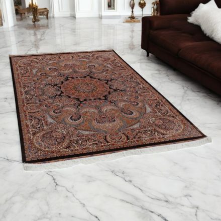 Covor mătase Paniz maro 150x225 covor persan din mătase viscoasă