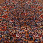 Covor mătase Golara albastru închis 150x225 covor din mătase viscoasă de înaltă calitate din Iran