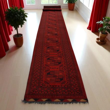 Covor oriental din lână Kargai 90x783 Covor traversa lucrat manual