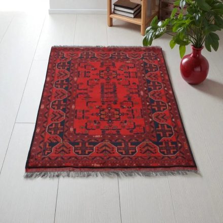 Covor afgan din lână Khalmohammadi 96x145 covor manual pentru living sau dormitor