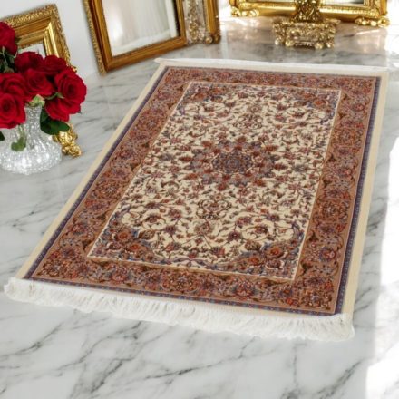 Covor mătase Reihan cream 90x150 covor din mătase viscoasă de înaltă calitate din Iran