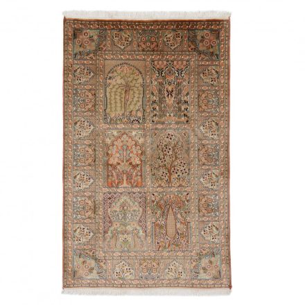 Covor Mătase persan Kashmiri Silk 158x95 covor oriental lucrat manual pentru dormitor