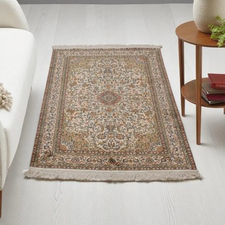 Covor Mătase persan Kashmiri Silk 93x150 covor oriental lucrat manual pentru dormitor