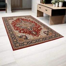   Covor persan Heriz bordo 150x225 covor acrilic de calitate superioară