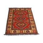 Covor afgan din lână Kargai 83x124 covor manual pentru living sau dormitor