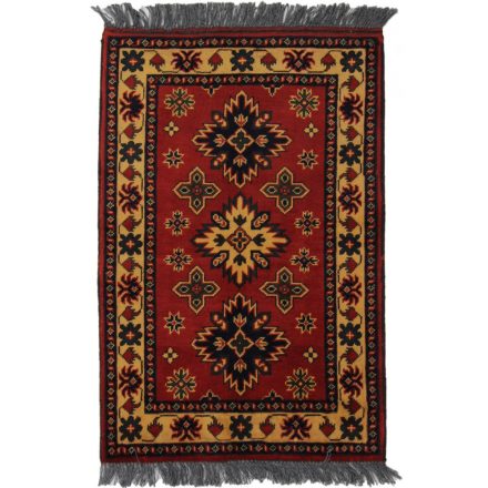 Covor afgan din lână Caucasian Kargai 63x94 covor manual pentru living sau dormitor