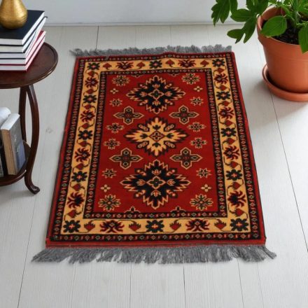 Covor afgan din lână Caucasian Kargai 63x94 covor manual pentru living sau dormitor