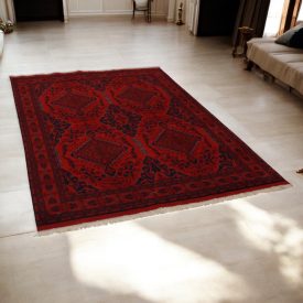 covor afgan cu noduri fine Beljik 149x196 covor oriental înnodat manual