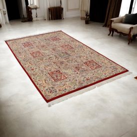 Covor persan Bakhtiari 141x219 covor iranian lucrat manual