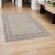 Covor persan Nain gri 150x225 covor acrilic luxos pentru living