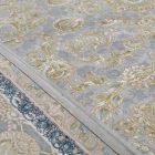 Covor persan Nain gri 150x225 covor acrilic luxos pentru living