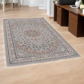   Covor persan Tabriz gri 150x225 covor acrilic de calitate superioară
