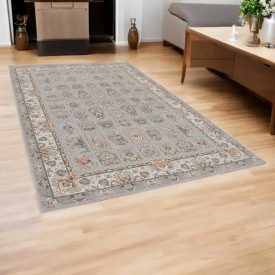   Covor persan Bakhtiari gri 150x225 covor acrilic premium din Iran