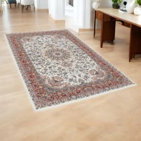 Covor persan Nain bej 150x225 covor de lux din acrilic