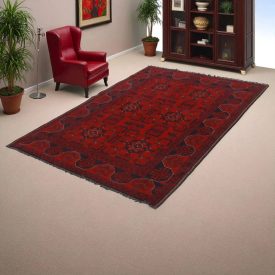Covor afgan Caucasian 125x188 covor manual pentru living