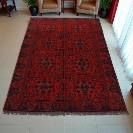 Covor afgan din lână Caucasian Kargai 59x92 covor manual pentru living sau dormitor