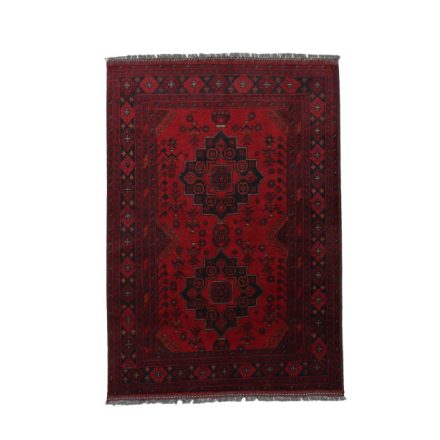 Covor afgan din lână Caucasian 102x144 covor manual pentru living sau dormitor