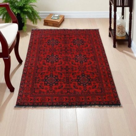 Covor afgan din lână Kargai 100x145 covor manual pentru living sau dormitor