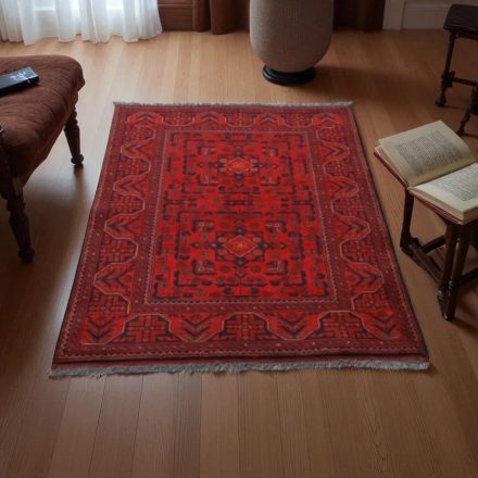 Covor afgan din lână Caucasian 100x145 covor manual pentru living sau dormitor