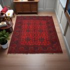 Covor afgan din lână Caucasian 99x148 covor manual pentru living sau dormitor