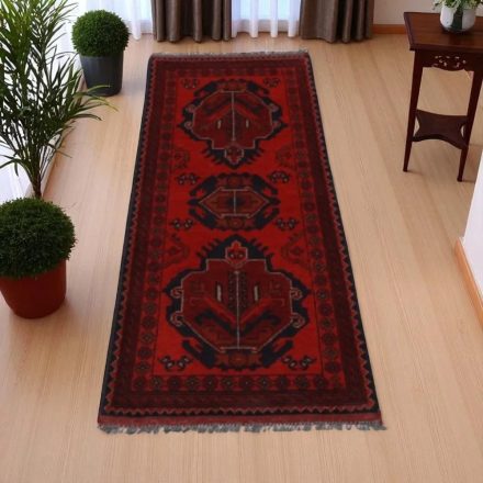 Covor oriental din lână Caucasian 55x149 Covor traversa lucrat manual
