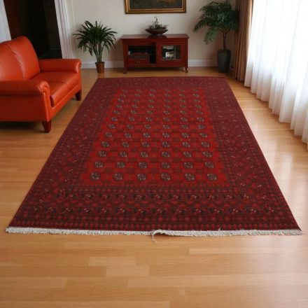Covor afgan din lână Aqchai mauri 198x282 covor manual pentru living sau dormitor