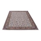 Covor persan Kerman bej 150x225 covor de lux din acrilic