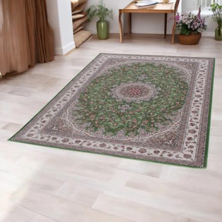 Covor acrilic cu model Isfahan - verde 150x225