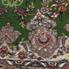 Covor persan Isfahan verde 150x225 covor acrilic de calitate superioară