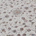 Covor persan Isfahan bej 150x225 covor acrilic luxos pentru living