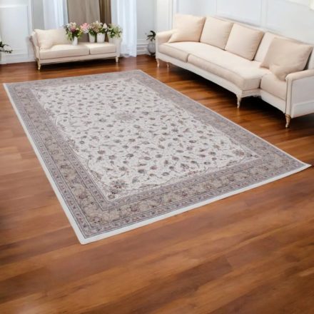 Covor persan Isfahan bej 200x300 covor de living de calitate din acrilic