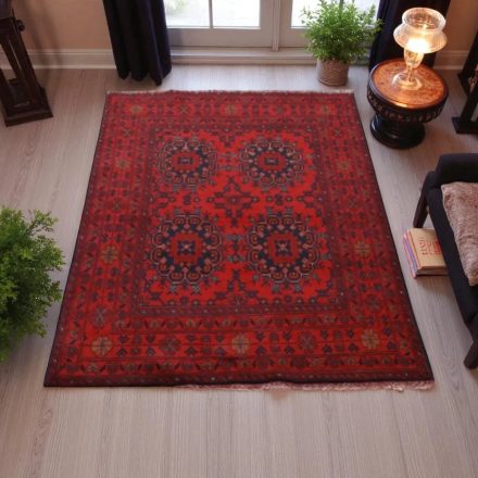 Covor afgan din lână Kargai 98x145 covor manual pentru living sau dormitor