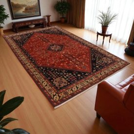   Covor Persan Abadeh 202x310 covor iranian înnodat manual pentru living