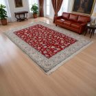 Covor persan Nain 198x293 covor iranian lucrat manual