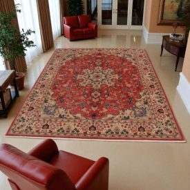   Covor iranian Yazd 195x249 Covor persan lucrat manual pentru living
