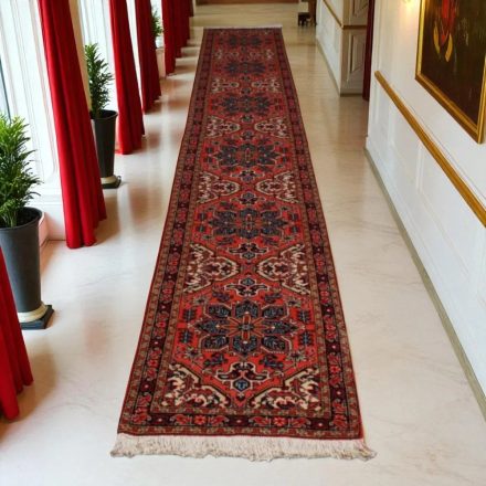 Covor traversa persan Heriz 67x494 covor iranian lucrat manual