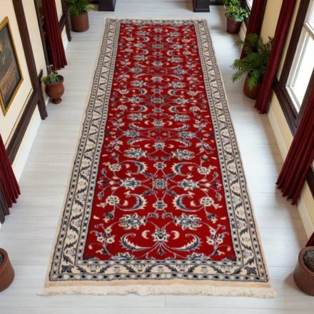 Covor traversa persan Nain 77x295 covor iranian lucrat manual