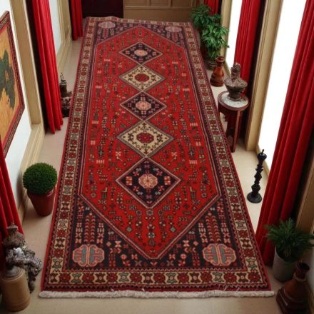 Covor traversa persan Quchan 81x288 covor iranian lucrat manual