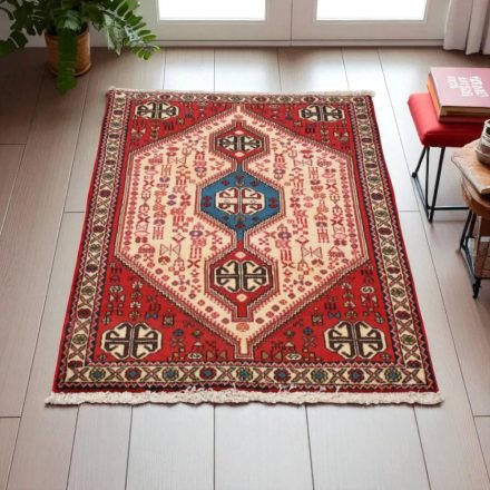 Covor Persan Abadeh 77x124 covor iranian etnic înnodat manual