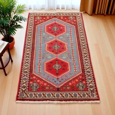 Covor Persan Abadeh 64x143 covor iranian etnic înnodat manual