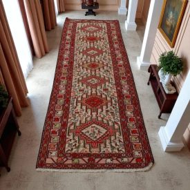   Covor traversa kilim sumak 73x282 covor iranian lucrat manual