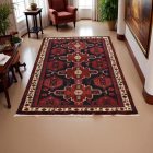 Covor Persan Abadeh 130x197 covor iranian înnodat manual pentru living