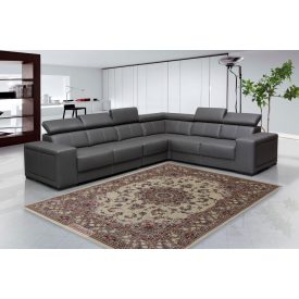   Covor Persan bej MEDALION 200x300 covor de living elegant din acrilic