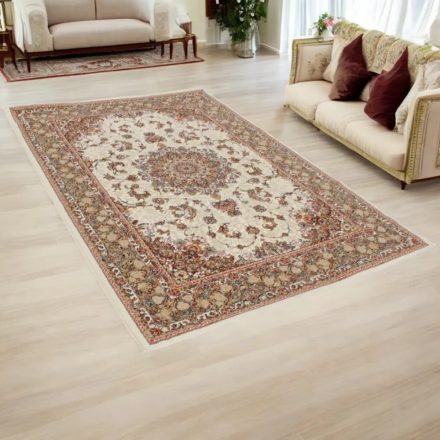 Covor Persan bej MEDALION 160x230 covor living de lux din acrilic