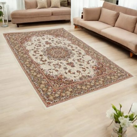Covor Persan bej MEDALION 200x300 covor de living elegant din acrilic